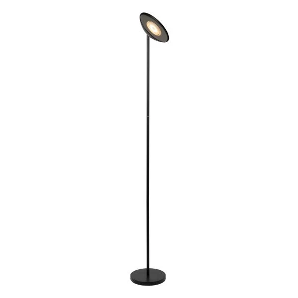 Lucide ZENITH - Floor lamp - LED Dim. - 1x20W 3000K - Black - detail 1